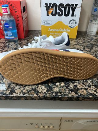 Zapatillas Adidas - Blancas y Azules