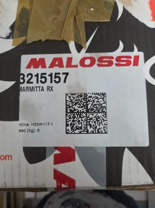 Escape Malossi Piaggio Beverly