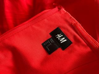 Vestido rojo H&M