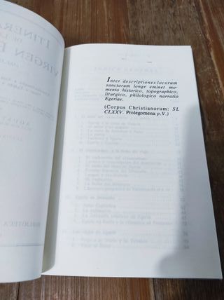 Itinerario de la Virgen Egeria. Agustín Arce