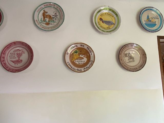 Piatti Ceramica da collezione “Buon ricordo”