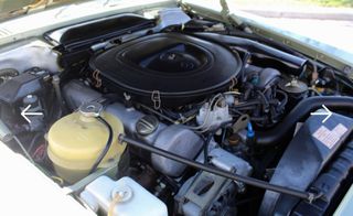 Tapa balancines Mercedes Benz 3.5 V8 y  4.5 V8 