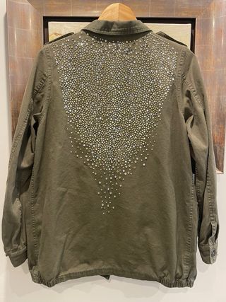 Chaqueta militar con brillos - Talla M