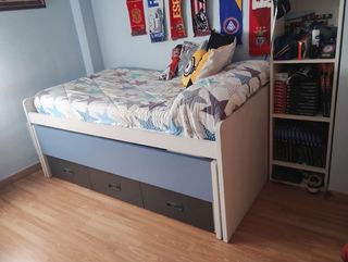 Dormitorio compacto  juvenil 