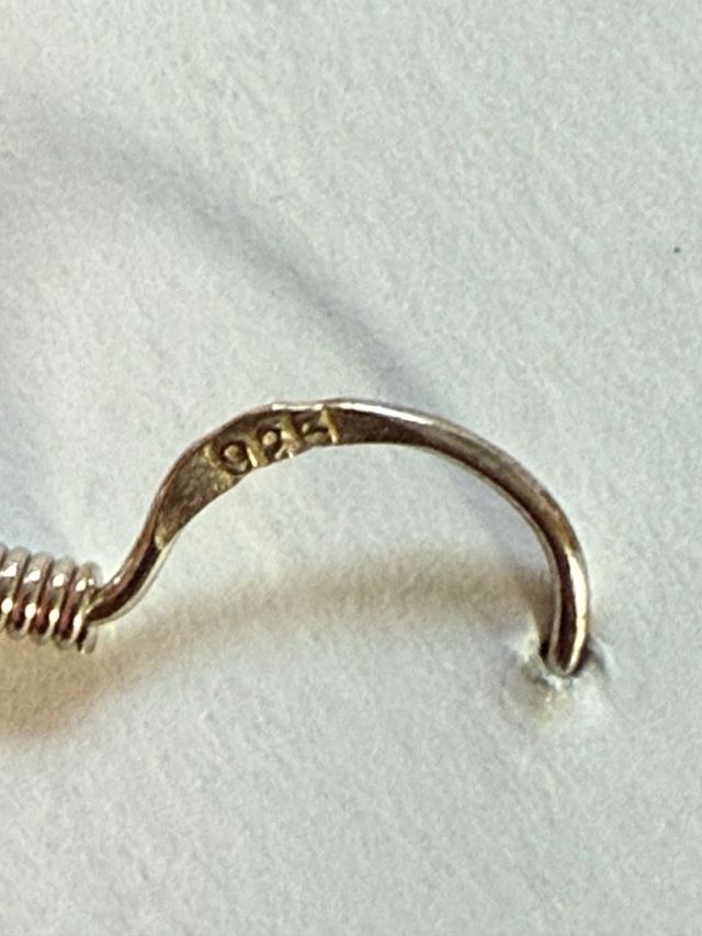 Orecchini cuore pietra rossa argento