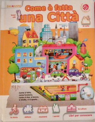 libro sapere bambini come é fatta la cittá