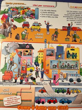 libro sapere bambini come é fatta la cittá