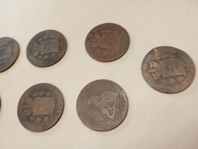 Monedas 1870-1879 Alfonso XII