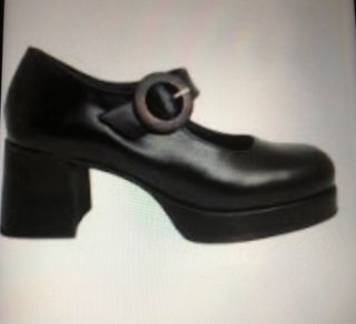 Zapatos tacon grueso