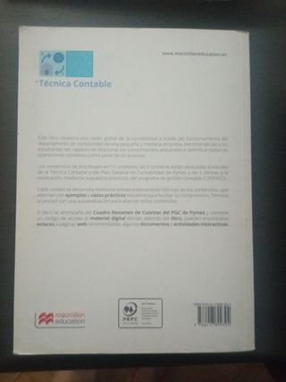 Técnica Contable. Grado Medio