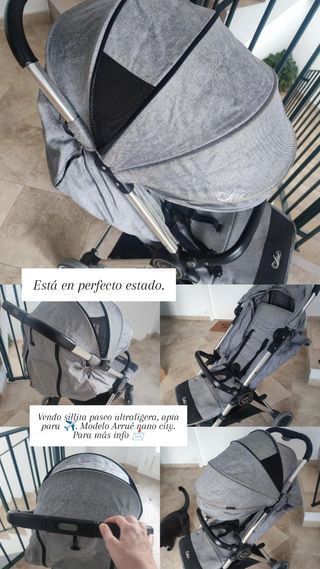 Arrue Nano City - Silla Paseo Gris