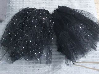 2 Faldas Tutu Negras - Talla adulto
