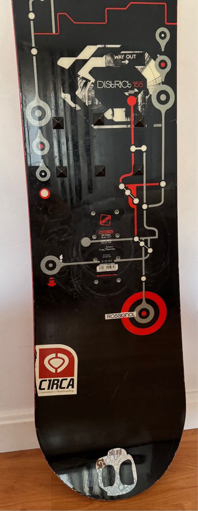 Tabla Snowboard Rossignol District 155