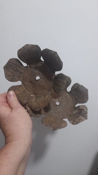 4 Raccogli Cera Vintage in Metallo