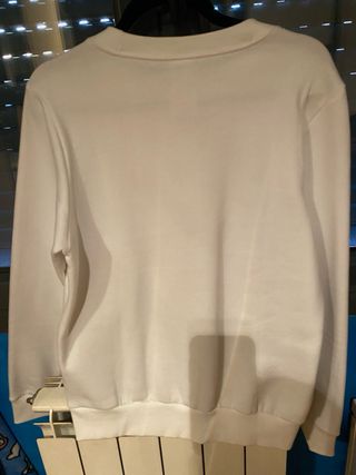 Sudadera Reebok blanca . Talla S