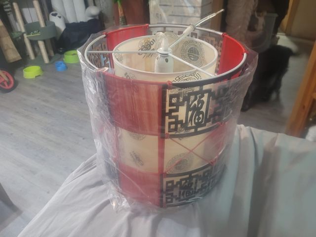 Lampara japonesa nueva