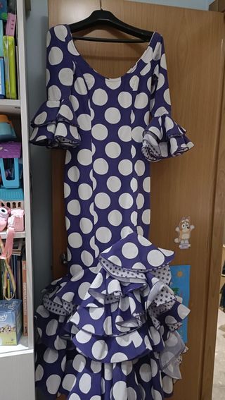 Vestido gitana lunares 38