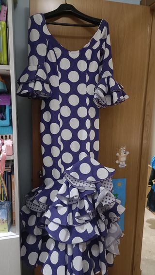 Vestido gitana lunares 38