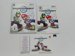 Mario Kart Wii - Sólo caja y manual - Nintendo Wii