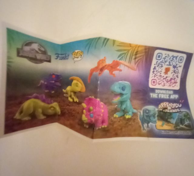 Dinosauro Kinder Joy Jurassic World