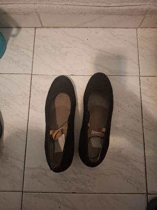 Zapatos baile flamenco negros