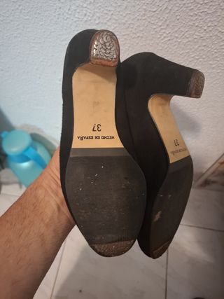 Zapatos baile flamenco negros