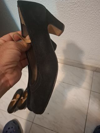 Zapatos baile flamenco negros