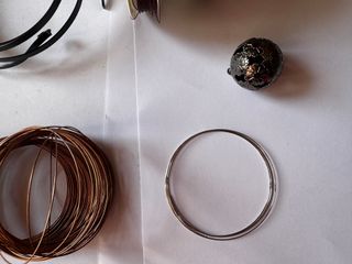 Set/Lotto charms,catene,fili metallo per bigiotter