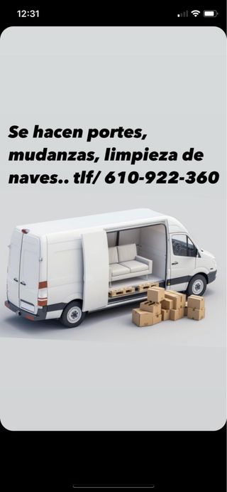 Portes, Mudanzas y Limpieza