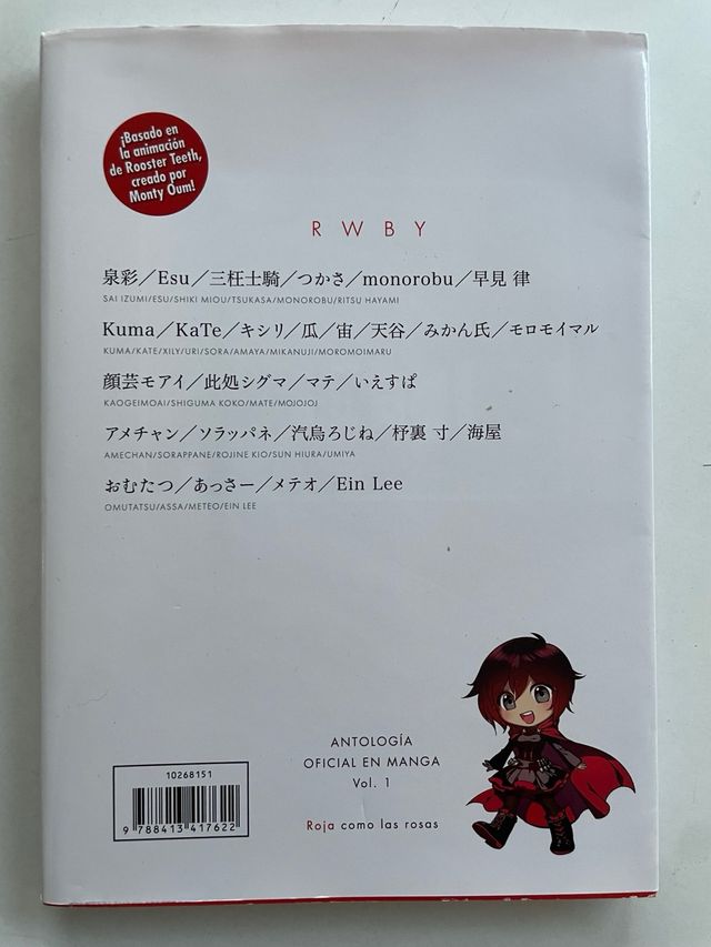 RWBY Anthology nº 01/04