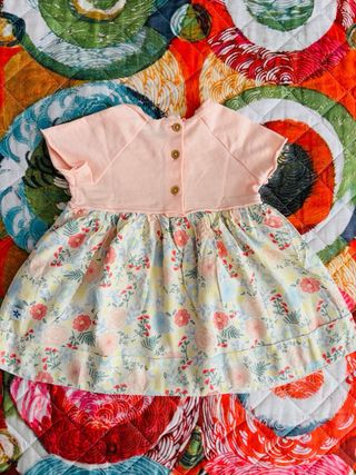 Vestito bimba Benetton 3-6 mesi