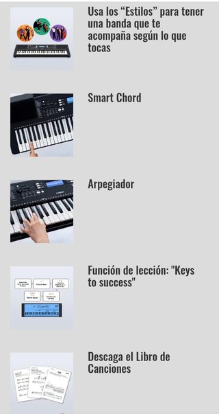 Yamaha PSR-E373 + Soporte + Auriculares.