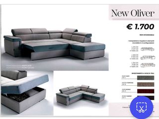 Divano angolare New Oliver