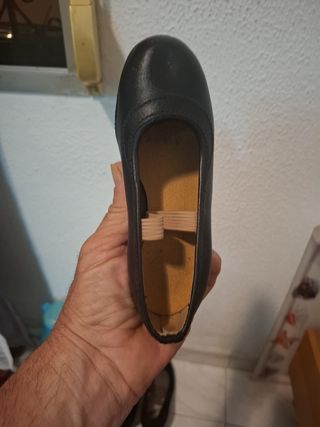 Zapatos baile flamenco niña - negros