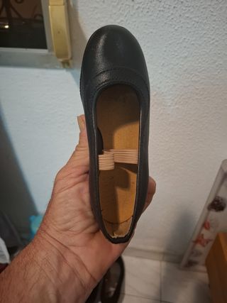 Zapatos baile flamenco niña - negros