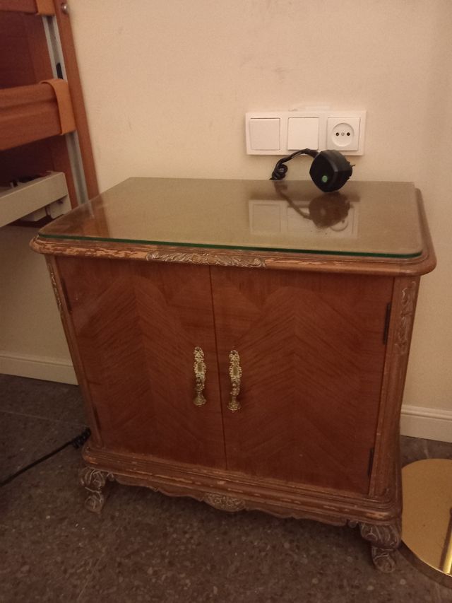 Mesita noche madera - restaurar