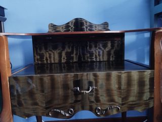 Comodini vintage legno scuro