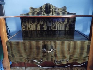 Comodini vintage legno scuro