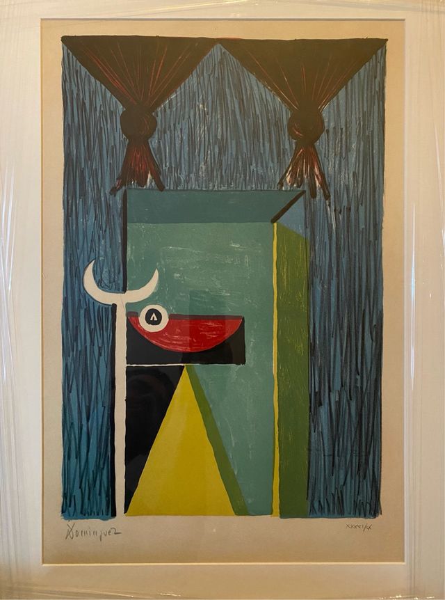 Óscar Domínguez “La Toreau”. Firmada y numerada.