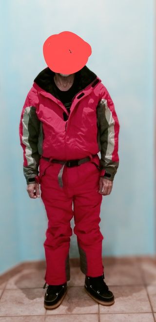 Mono esquí rojo talla 50