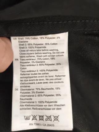 Pantalón trabajo Helly Hansen sin estrenar