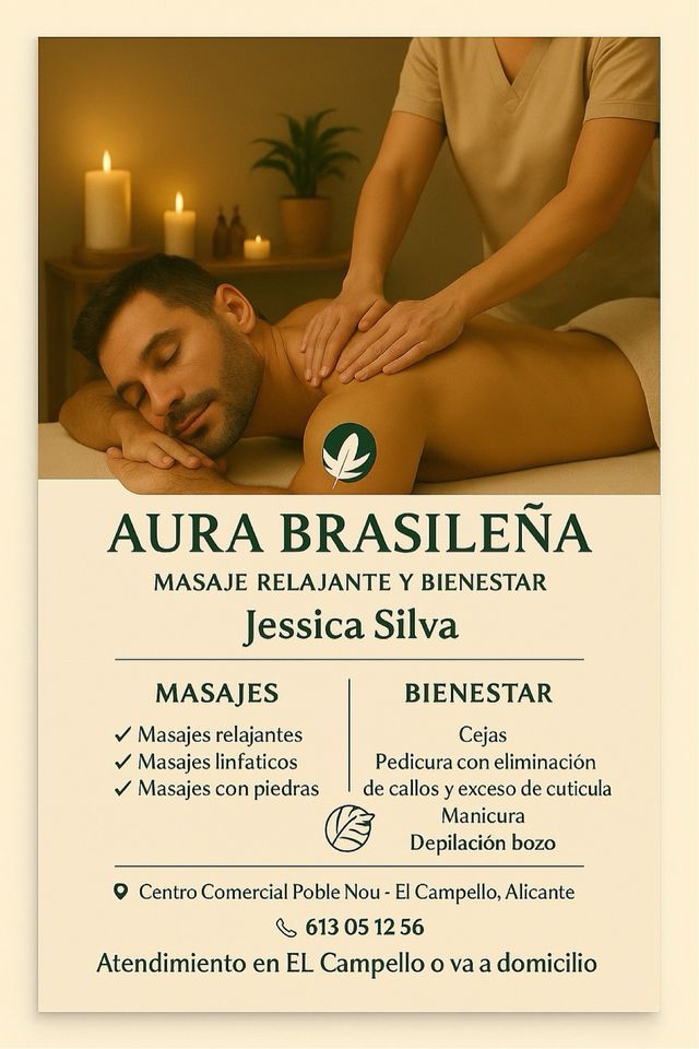 MASAJE RELAJANTE en El Campello en WALLAPOP