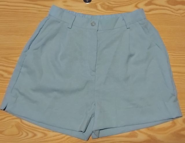 Shorts azules mujer