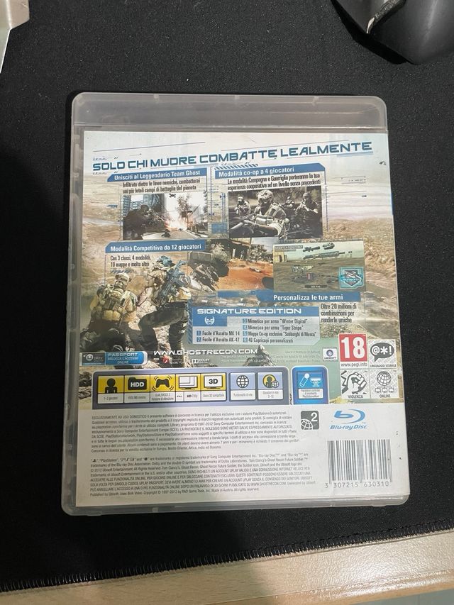Ghost Recon Future Soldier PS3 - Edizione Signatur