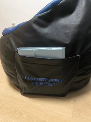 Puff acolchable Happers de piel sintética