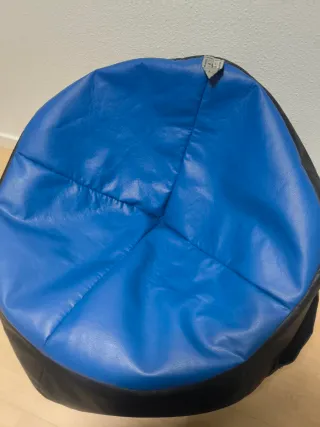 Puff acolchable Happers de piel sintética