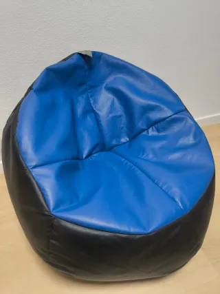 Puff acolchable Happers de piel sintética