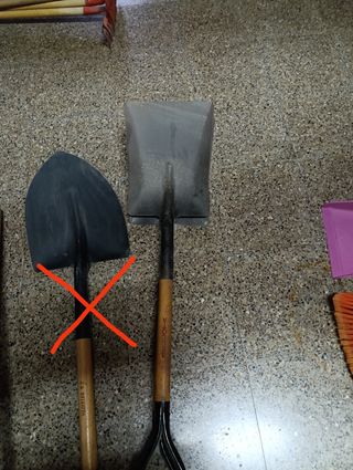 1 Palas Bellota: Cuadrada