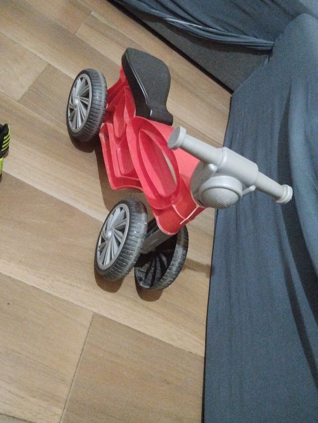 Andador Bebe Moto Rojo