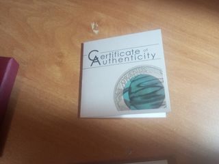 Moneda Plata y Niobio,